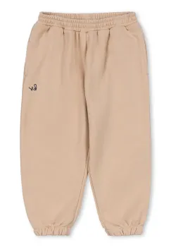 Konges Slojd pantaloni de trening pentru copii LOU SWEAT PANTS GOTS culoarea bej, uni, KS104512 imagine