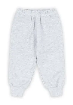 Konges Slojd pantaloni de trening pentru copii LOU SWEAT PANTS OCS culoarea gri, cu imprimeu, KS102593 imagine