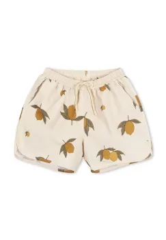 Konges Slojd pantaloni scurti de baie copii ASNOU SWIM SHORTS culoarea bej, KS102470 imagine