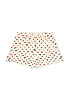 Konges Slojd pantaloni scurti FRANKIE MINI SHORTS GOTS culoarea bej, KS103183 imagine