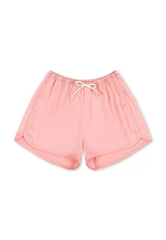 Konges Slojd pantaloni scurti SHEENY SHORTS culoarea roz, uni, KS103161 imagine