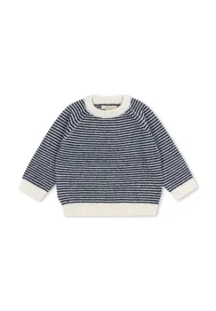 Konges Slojd pulover copii BERLE KNIT SWEATER culoarea bleumarin, KS103718 imagine