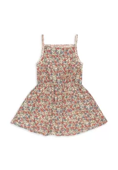 Konges Slojd rochie din bumbac pentru copii culoarea rosu, mini, drept imagine