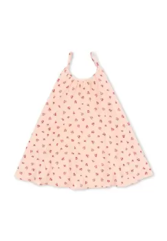 Konges Slojd rochie din bumbac pentru copii culoarea roz, mini, evazati imagine