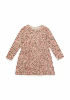 Konges Slojd rochie din bumbac pentru copii culoarea roz, mini, evazati imagine