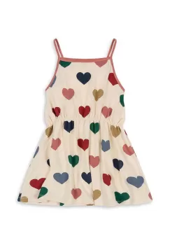 Konges Slojd rochie din bumbac pentru copii mini, drept imagine