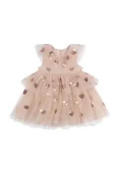 Konges Slojd rochie fete culoarea roz, mini, evazati imagine