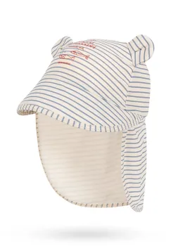 Konges Slojd sapca de baseball pentru copii ASTER BEAR SUN HAT GRS imagine