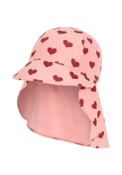 Konges Slojd sapca de baseball pentru copii MANUCA FRILL SUN HAT GRS culoarea roz, cu imprimeu, KS103286 imagine