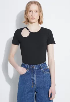 KSUBI tricou Arise Cut Out Ss Tee Black femei, culoarea negru, WSP24TE012 imagine