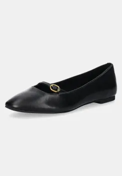 Kurt Geiger London balerini de piele Flexi Ballerina culoarea negru, 3942400109 imagine