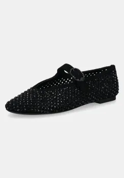 Kurt Geiger London balerini din piele intoarsa Mayfair Ballet Flat culoarea negru, 2656300209 imagine