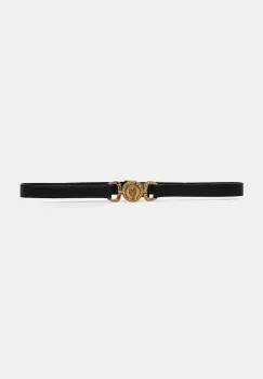 Kurt Geiger London curea de piele culoarea negru, 5010700109 imagine