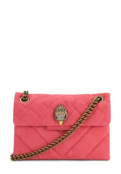 Kurt Geiger London geanta crossbody pentru femei din piele intoarsa KENSINGTON imagine