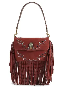 Kurt Geiger London geanta crossbody pentru femei din piele intoarsa OXFORD imagine