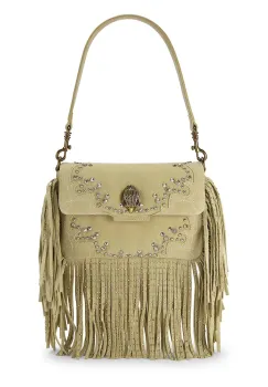 Kurt Geiger London geanta crossbody pentru femei din piele intoarsa OXFORD imagine