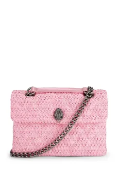 Kurt Geiger London geanta crossbody pentru femei Raffia Kensington imagine