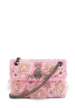 Kurt Geiger London geanta crossbody pentru femei Raffia Mini Kensington imagine