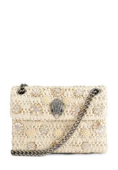 Kurt Geiger London geanta crossbody Raffia Mini Kensington imagine
