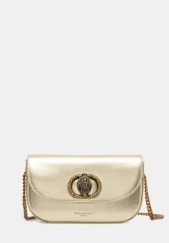 Kurt Geiger London geanta de piele culoarea auriu, 3591561109 imagine