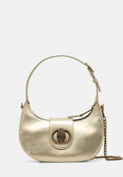 Kurt Geiger London geanta de piele culoarea auriu, 3601161109 imagine