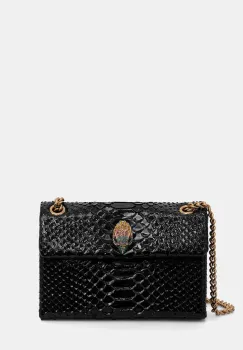 Kurt Geiger London geanta de piele KENSINGTON culoarea negru, 4372400719 imagine