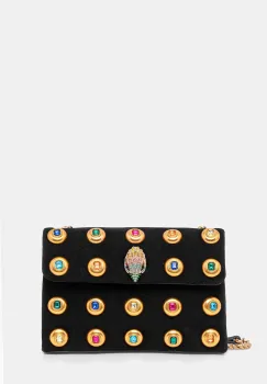 Kurt Geiger London geanta de piele KENSINGTON culoarea negru, 4700200209 imagine