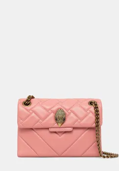 Kurt Geiger London geanta de piele KENSINGTON culoarea portocaliu, 4372857109 imagine