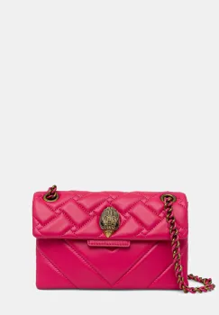 Kurt Geiger London geanta de piele MINI KENSINGTON culoarea roz, 5017357109 imagine