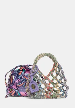 Kurt Geiger London geanta de portbagaj pentru femei Macrame Crystal Bag imagine