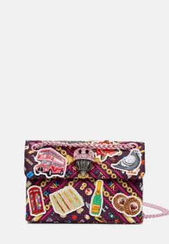 Kurt Geiger London geanta MINI KENSINGTON culoarea roz, 5019357609 imagine