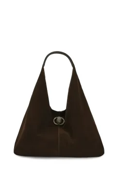 Kurt Geiger London geanta shopper pentru femei din piele intoarsa CHELSEA LG SLOUCH HOBO imagine