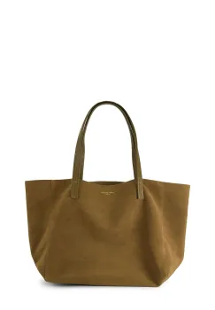 Kurt Geiger London geanta shopper pentru femei din piele intoarsa VIOLET imagine