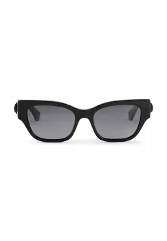 Kurt Geiger London ochelari de soare culoarea negru, 4041100679 imagine