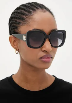 Kurt Geiger London ochelari de soare Evil Eye culoarea negru, 4738900679 imagine