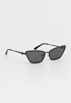 Kurt Geiger London ochelari de soare femei, culoarea negru, 4040100999 imagine
