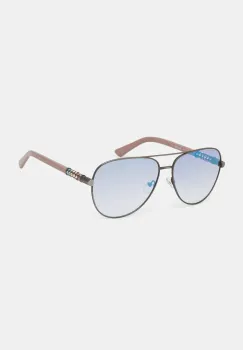 Kurt Geiger London ochelari de soare MAYFAIR femei, culoarea argintiu, 4040263999 imagine