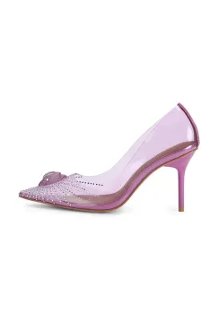 Kurt Geiger London pantofi cu toc stiletto Eagle Vinyl Court Viola imagine