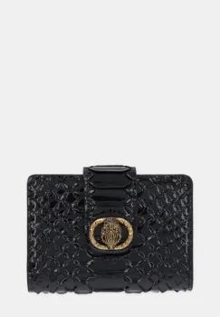 Kurt Geiger London portofel de piele CHELSEA culoarea negru, 3596400719 imagine