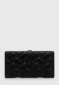 Kurt Geiger London portofel de piele femei, culoarea negru imagine