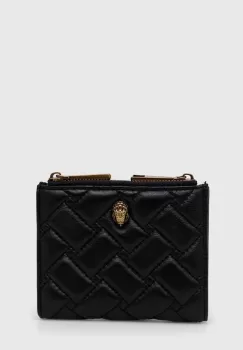 Kurt Geiger London portofel de piele femei, culoarea negru imagine