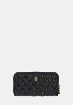 Kurt Geiger London portofel de piele KENSINGTON culoarea negru, 5026105109 imagine