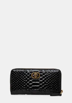 Kurt Geiger London portofel de piele SMALL LEATHER GOODS femei, culoarea negru, 3599000719 imagine