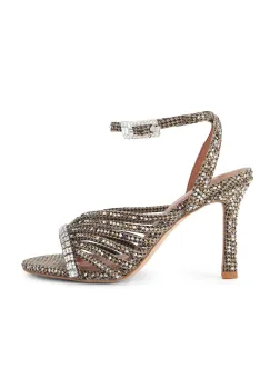 Kurt Geiger London sandale cu toc inalt Crystal Strappy Sandal imagine