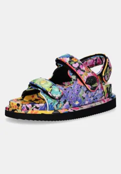 Kurt Geiger London sandale de piele Orson femei, cu platforma, 3469609109 imagine