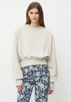 La Mania bluza LAVISH femei, culoarea bej, neted, LAVISH imagine