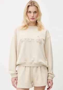 La Mania Hanorac oversized pentru femei cu bumbac imagine