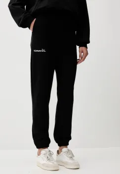 La Mania pantaloni de trening RIDGE culoarea gri, RIDGE imagine