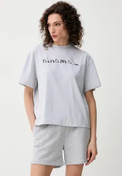 La Mania tricou COURTNEY femei, culoarea gri, COURTNEY imagine
