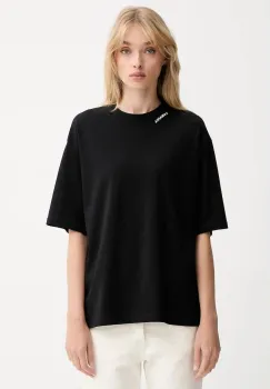 La Mania tricou din bumbac culoarea negru, ADELL imagine